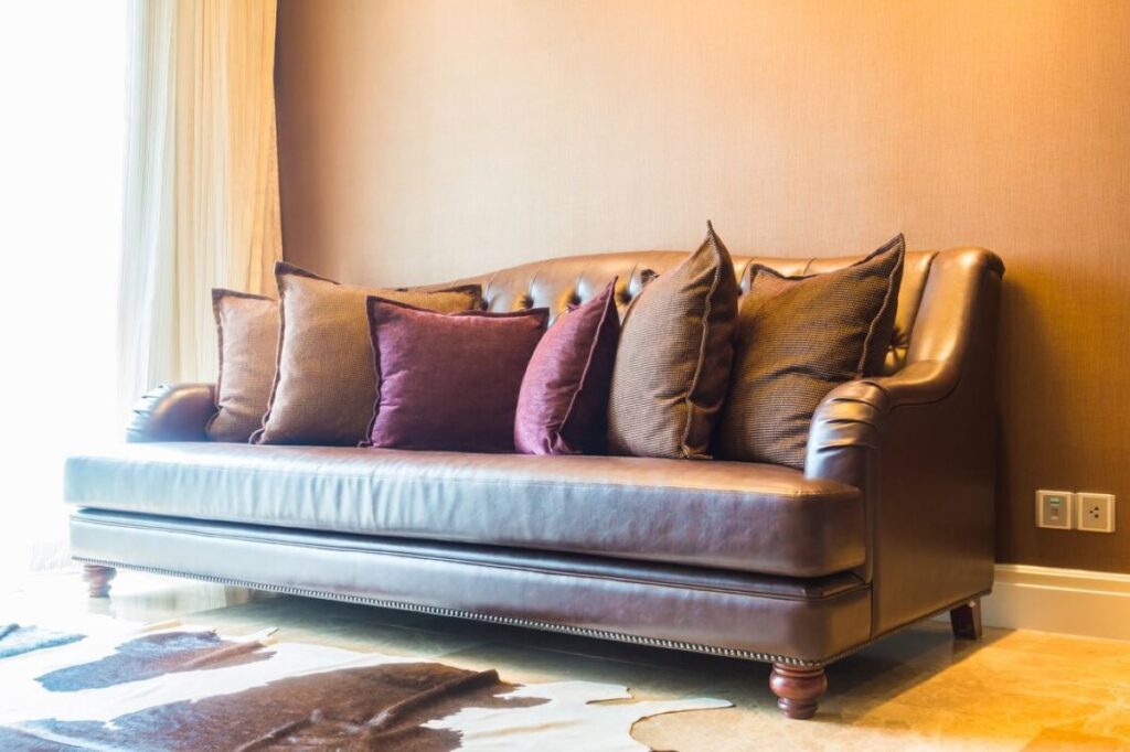 cheap leather sofas